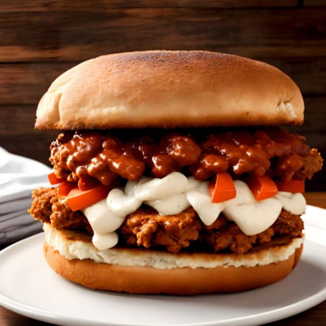 BBQ Chicken Sandwich.
