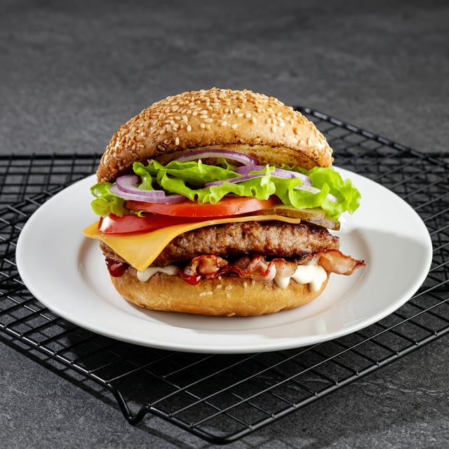 Beef Burger.