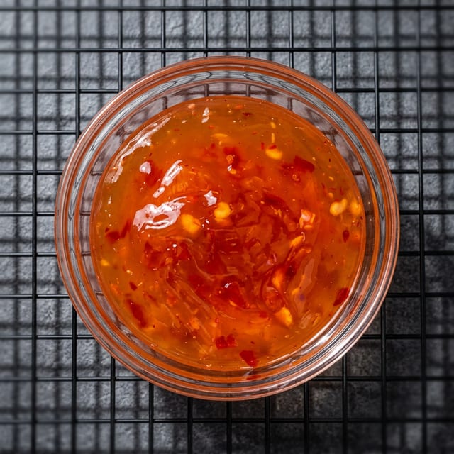 Sweet Chilli Sauce.
